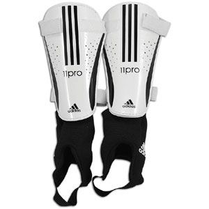 adidas 11Chrome Shinguard   Soccer   Sport Equipment   White/Black