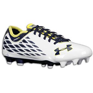 Under Armour 10K Force Pro II FG   Mens   White/Midnight Navy/High