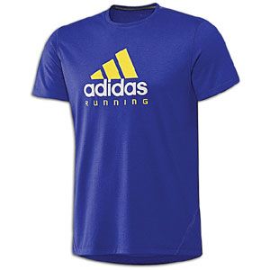 adidas EQT10 T Shirt   Mens   Running   Clothing   Prime Ink Blue
