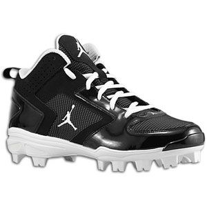 Jordan Black Cat MCS   Mens   Baseball   Shoes   Black/White