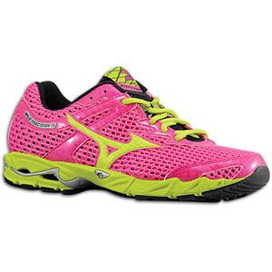 Mizuno Wave Precision 13   Womens   Running   Shoes   Electric/Lime
