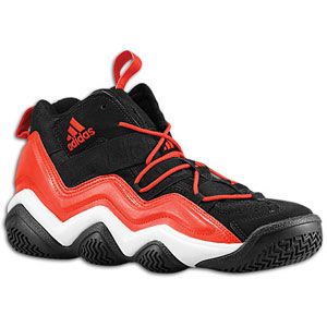 adidas TopTen 2000   Mens   Basketball   Shoes   Black/Light Scarlet