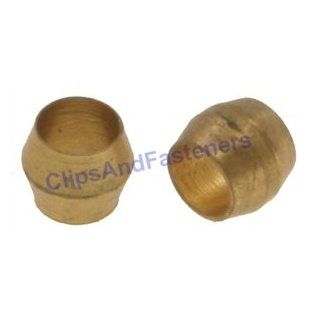 25 Brass Compression Fitting Sleeves 3/16    Automotive
