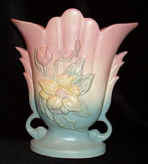 Original Hull Pottery Magnolia Vase 1 8 1 2 Excellent Condition