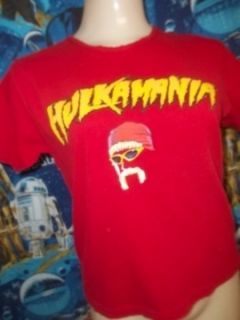 Hulk Hogan Hulkamania Vintage T Shirt Youth