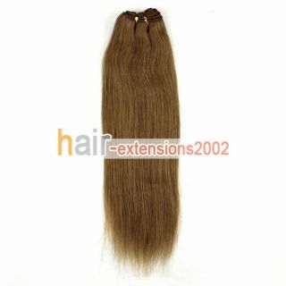  Natural Brazilian Weft Human Hair Extension 16 Excellent Hot