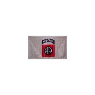 The 82nd Airborne Flag 3x5     White