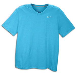 Nike Ath Dept Swoosh V Neck T Shirt   Mens   Casual   Clothing   Teal