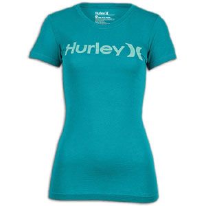 Hurley One & Only Perfect Crew   Womens   Casual   Clothing   Aquatic