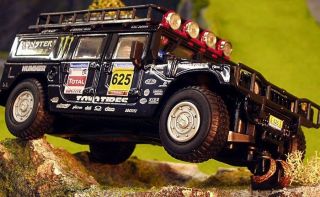 Powerslot Hummer H1 Lisboa Dakar Black Limited Run 1 32 Slot Car