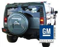 H2 Hummer Accessories Tire Cover Painted to Match