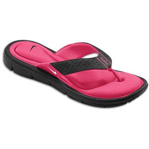 Nike Comfort Thong   Womens   Casual   Shoes   Black/Vivid Pink