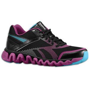 Reebok ZigLite Electrify   Womens   Running   Shoes   Black/Aubergine