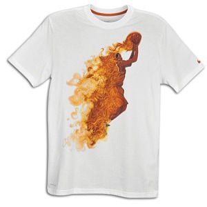 Nike KD On Fire T Shirt   Mens   Basketball   Clothing   White/Desert