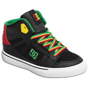DC Shoes Spartan HI   Boys Grade School   Skate   Shoes   Black/Rasta