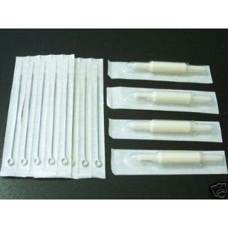 (25) MIXED TATTOO NEEDLES WITH 5/8 (25) DISPOSABLE TUBES