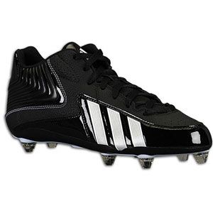 adidas Response D 5/8   Mens   Football   Shoes   Black/White/White