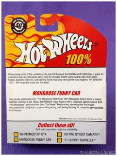  40th Anniversary ★ Tom McEwen MONGOOSE FUNNY CAR ★ 2008 M5621