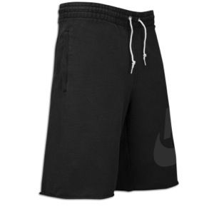 Nike Washed Fleece Short   Mens   Casual   Clothing   Black
