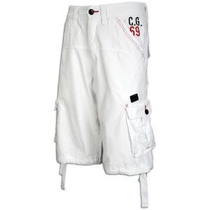 Coogi Nostalgic Cargo Short   Mens   Casual   Clothing   White