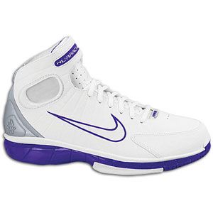 Nike Air Zoom Huarache 2K4   Mens   White/Metallic Silver/Pro Purple