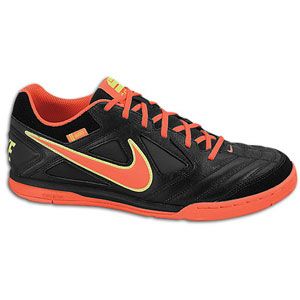 Nike Nike5 Gato Leather   Mens   Soccer   Shoes   Black/Total Crimson