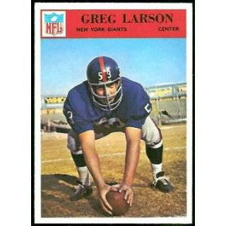 Greg Larson 1966 Philadelphia Card #124 
