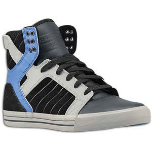 Supra Skytop   Mens   Skate   Shoes   Black/Grey/Blue