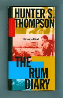 THE RUM DIARY Dr. Hunter S. Thompson GONZO Johnny Depp Movie 1998 1st