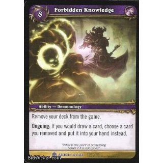  of Azeroth   Forbidden Knowledge #124 Mint English) Toys & Games