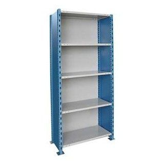  123 in. H 5 Adjustable Shelves Starter Unit Closed Style Home