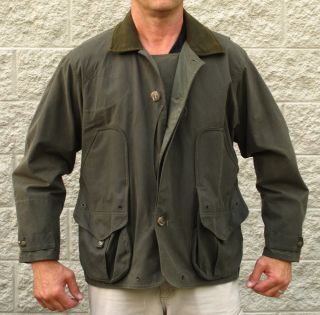 FILSON SHELTER CLOTH WATERFOWL UPLAND HUNTING COAT JACKET M 10091