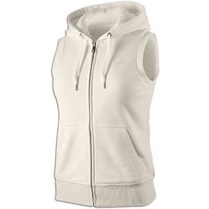 Nike Lined Fleece Hoodie Vest   Womens   Casual   Clothing   Sail