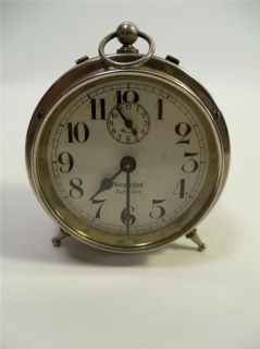 Westclox Baby Ben Alarm Clock Runs Works Well Pat Date 1925 Peg Leg