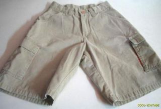 Hurley Boys Young Mens Size 26 Khaki Chinos Skate Board Surf Cargo