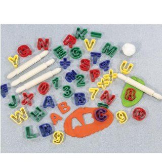 ABC & Numbers Dough Cutter Set Toys & Games