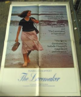 The Lacemaker Original One Sheet Movie Poster Isabelle Huppert