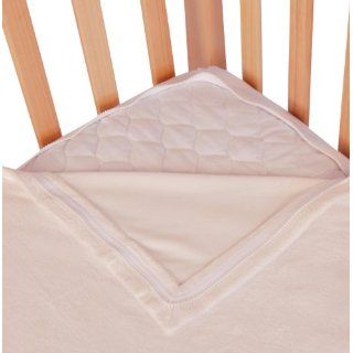 Quickzip Mink Zipper Crib Sheet, White Baby