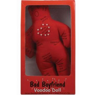 Bad Boyfriend or EX Husband Voodoo Doll Novelty Funny Gift Present for