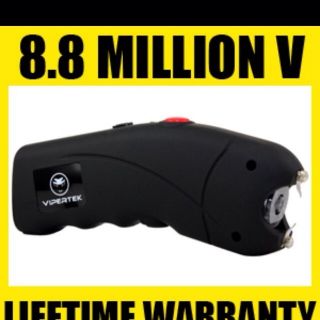 VIPERTEK VTS 388   8.8 Million Volt Self Defense Mini Stun Gun LED