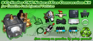 Cylinder CNG Natural Gas Hybrid Conversion Kit Go Green and Energy