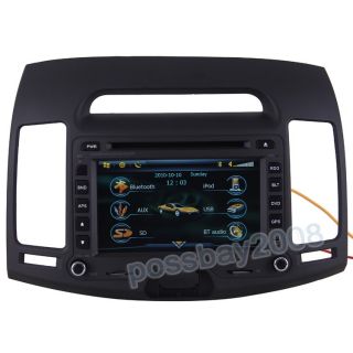 07 10 Hyundai Elantra Car GPS Navigation Bluetooth iPod Radio  TV