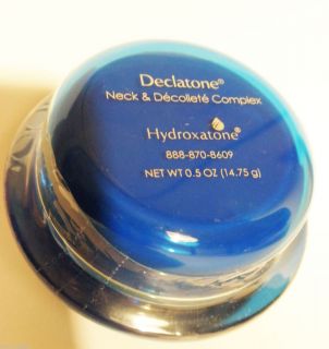 Hydroxatone Declatone Neck and Decollette Complex SEALED New