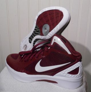 New Nike Zoom Hyperdunk 2011 Womens Basketball Shoes 11 5 Burgundy
