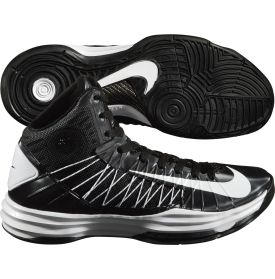 New Womens Nike Hyperdunk TB Basketball Shoes Black White 524875 001