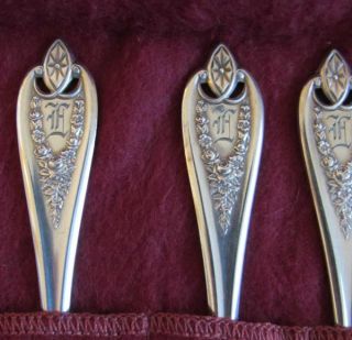 Rogers Brothers Set of 6 Butter Spreaders Old Colony Pattern 1911