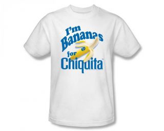 Chiquita Banana IM Bananas Funny Adult T Shirt Tee