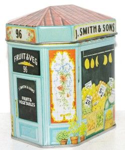 IAN LOGAN Bentleys J SMITH & SONS Produce Store Tin Box Container