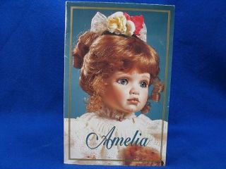 18 5 Amelia Porcelain Doll Virginia Turner Hamilton Collection Free