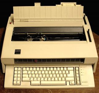 IBM Selectric System 2000 Wheelwriter 5 Typewriter Fine Working